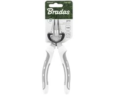 Universalios replės Bradas PRO Baltas LINE, 180 mm, nikeliuotos