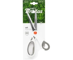 Universalios žirklės Bradas SOFT Baltas LINE, 203 mm