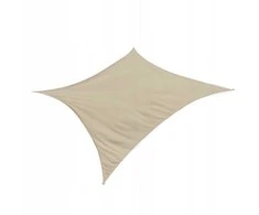 Uždanga/burė nuo saulės, 4x3 m, taupe spalvos