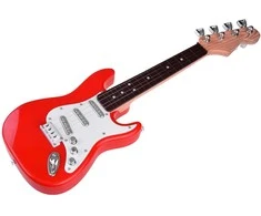 Vaikiška elektrinė gitara, raudona