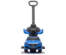 Vaikiška mašinėlė Mercedes 3in1, mėlyna