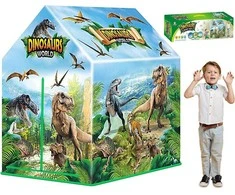 Vaikiška palapinė-namelis "Dinozaurai"