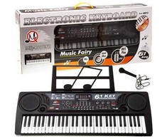 Vaikiškas pianinas MQ-809 USB su mikrofonu
