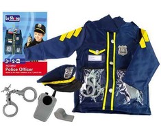 Vaikiškas policininko kostiumas su priedais