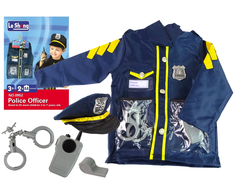 Vaikiškas policininko kostiumas su priedais