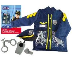 Vaikiškas policininko kostiumas su priedais