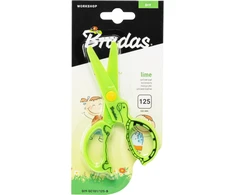 Vaikiškos žirklės Bradas LIME, 125 mm