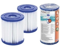 Vandens filtro kasetės I tipo siurbliui Bestway, 2 vnt.