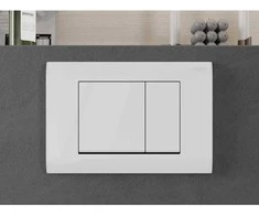 Vandens nuleidimo mygtukas Mexen Fenix 01, Baltas gloss