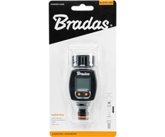 Vandens srauto matuoklis 3/4" vid.sr. Bradas Juodas LINE
