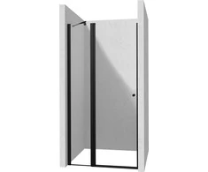 Varstomos dušo durys Deante Kerria plus, 120 cm, Nero
