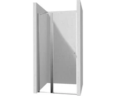 Varstomos dušo durys Deante Kerria plus, 120 cm, Chrome