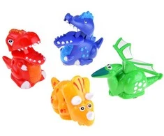 Važinėjančių dinozaurų rinkinys, 4 vnt.