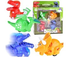 Važinėjančių dinozaurų rinkinys, 4 vnt.