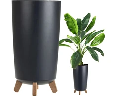 Vazonas GRACIA TUBUS SLIM, anthracite