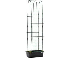 Vazonas su atrama agurkams CUCU GROW BOX, 60x30x178 cm