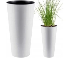 Vazonas Tubus Slim Shine, 250 mm