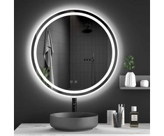 Veidrodis BAS LED, Chrome, 90 cm