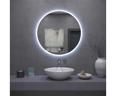 Veidrodis FFJ LED, Chrome, 80 cm
