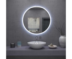 Veidrodis FFJ LED, Chrome, 90 cm