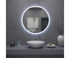 Veidrodis FFJ LED, Chrome, 90 cm