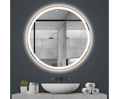 Veidrodis su LED apšvietimu MMJ, 60 cm, copper