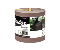 Vejos atitvaras Bradas Border 6 m x 15 cm, rudas