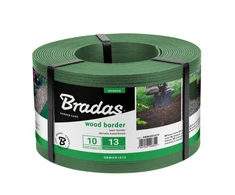Vejos atitvaras Bradas WOOD BORDER, 130mm x 2.8mm x 10m, žalias