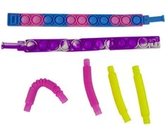 Velykinis žaislų rinkinys Pop It Squishy, 42 vnt.