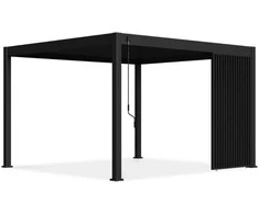 Vertikalios žaliuzės pavėsinėms Pergola ELEGANCE/DELUXE/FUSION 1.3 m, Anthracite (123.5 cm)