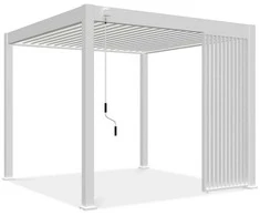 Vertikalios žaliuzės pavėsinėms Pergola ELEGANCE/DELUXE/FUSION 1 m, Baltas (93 cm)