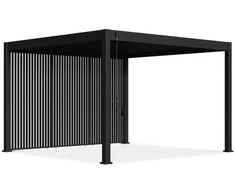 Vertikalios žaliuzės pavėsinėms Pergola ELEGANCE/DELUXE/FUSION 1.3 m, Anthracite (123.5 cm)