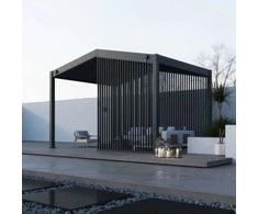 Vertikalių žaliuzių panelė pavėsinei Pergola SUMMIT, 1.88 m, Anthracite