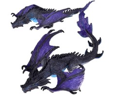 Violetinio drakono figūrėlė