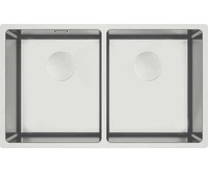 Virtuvinė plautuvė Deante Egeria ZPE_020A, Brushed steel