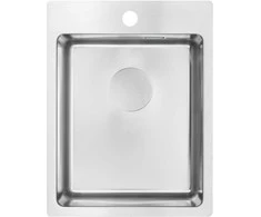 Virtuvinė plautuvė Deante Olfato ZPO_010E, Brushed steel