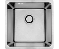 Virtuvinė plautuvė Laveo Aden SLA_010P, Brushed Inox