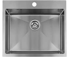 Virtuvinė plautuvė Laveo Malawi SLM_010T, Inox