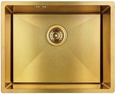 Virtuvinė plautuvė Laveo Marmara SAM_G10P, Gold