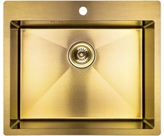 Virtuvinė plautuvė Laveo Marmara SAM_G10T, Gold