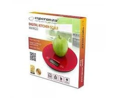 Virtuvinės svarstyklės Mango Esperanza, raudonos