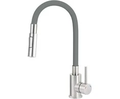 Virtuvinis maišytuvas Deante Luno BOC_T740, Titanium/Steel