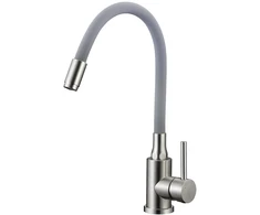 Virtuvinis maišytuvas Kuchinox NAVIRA, B53_961A, Brushed steel/Pilkas