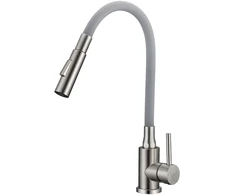 Virtuvinis maišytuvas Kuchinox VELIA, B52_962A, Brushed steel/Pilkas