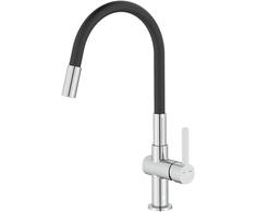 Virtuvinis maišytuvas Laveo Alita BVA_762D, Juodas/Chrome