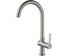 Virtuvinis maišytuvas Laveo Alita U BVA_368D, Brushed nickel