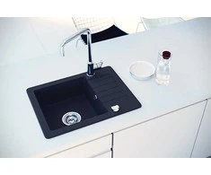 Virtuvinis maišytuvas Laveo Bona L BAB_265D, Brushed steel