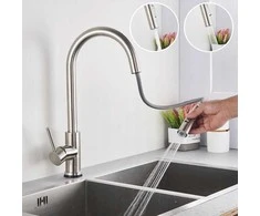 Virtuvinis maišytuvas Rea Fresh, Brushed Nickel Inox