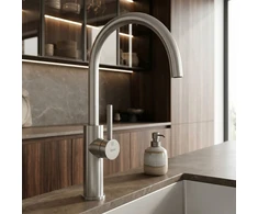 Virtuvinis maišytuvas REA Rivo, Brushed Nickel