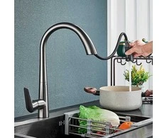 Virtuvinis maišytuvas REA Ross, Brushed Nickel Inox